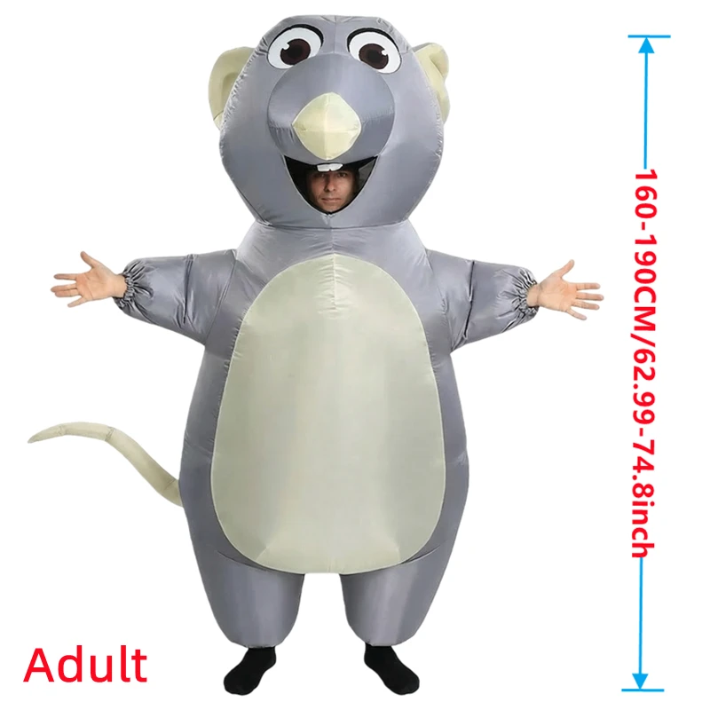 Adult Kids Inflatable Gray Mou - Halloween Costume Kids review and price