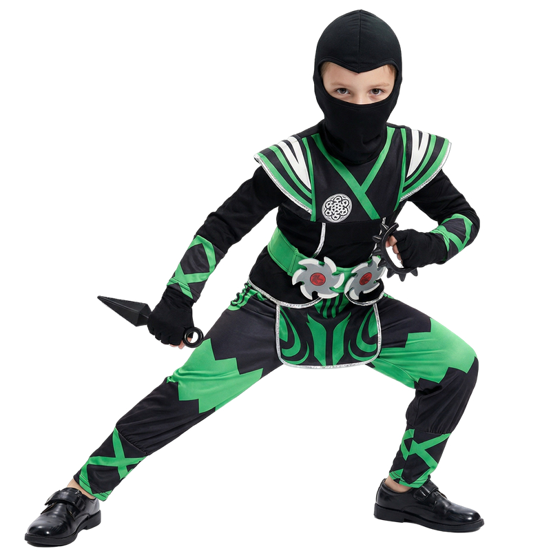 Japanese Ninja Costume Set for - Halloween Costume Kids review and price