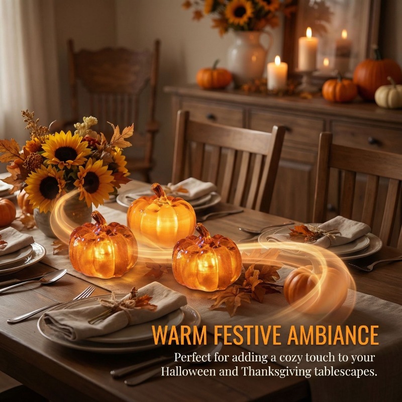 Cross-border new Halloween dec - Halloween Pumpkin Decor Led review and price