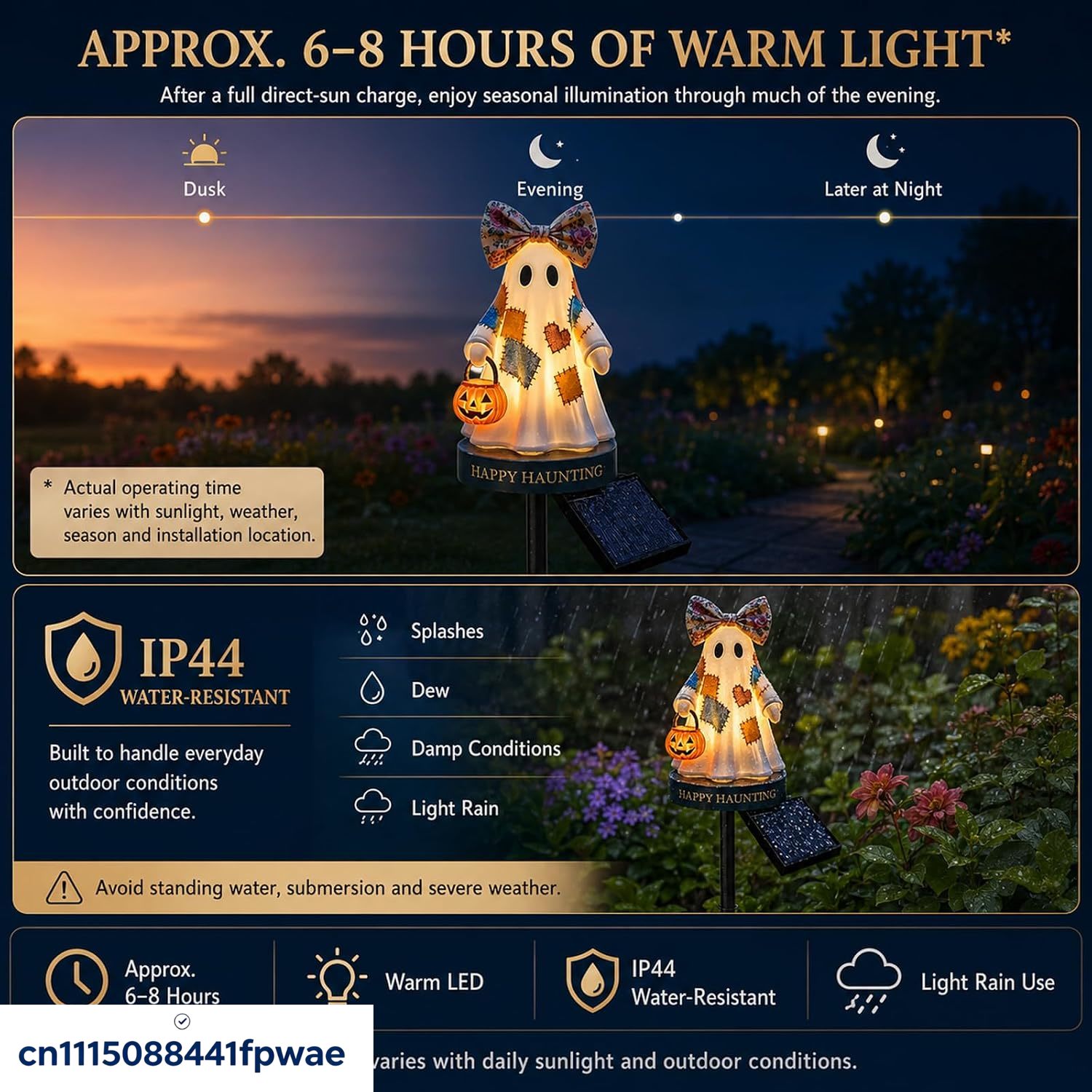 Solar Halloween Decorations Ou - Pumpkin Lantern Halloween review and price
