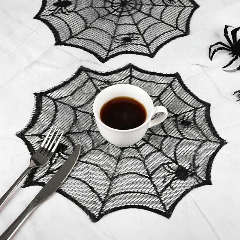 [MOA]2/4Pcs Spider Web Black L - Spider Web Halloween Decoration review and price