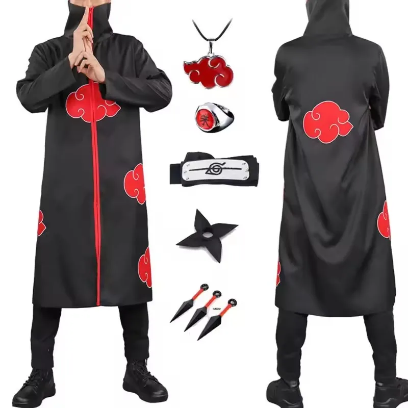 Anime Obito Cosplay Costume fo - Halloween Costume Kids review and price