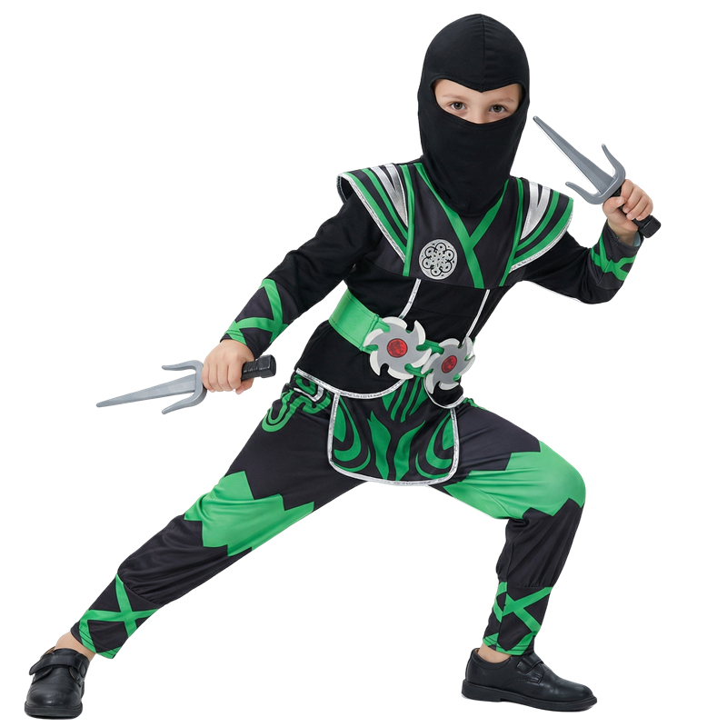 Green Ninja Costume for Kids w - Halloween Costume Kids review and price