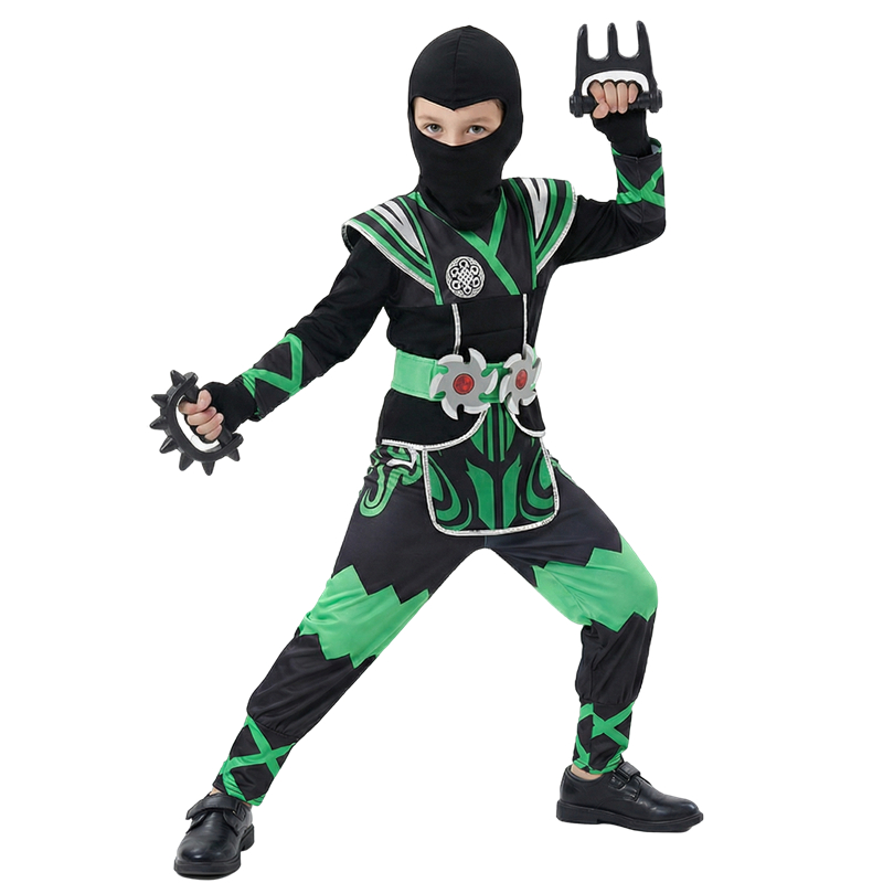 Green Ninja Costume for Kids w - Halloween Costume Kids review and price