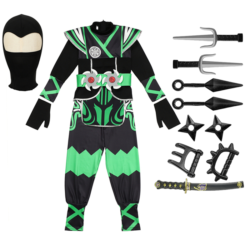 Green Ninja Costume for Kids w - Halloween Costume Kids review and price
