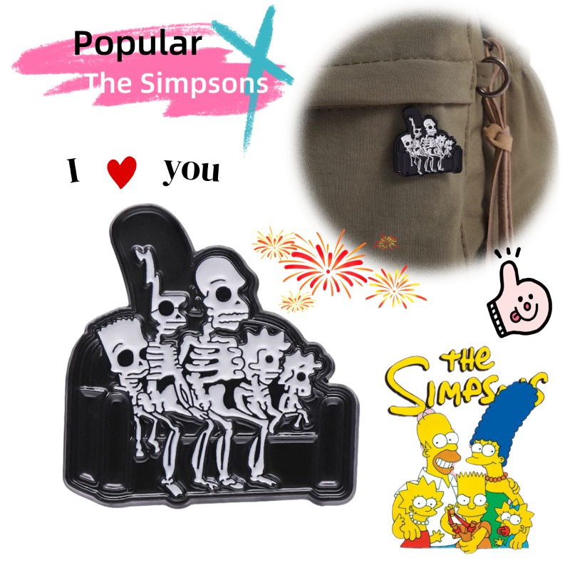 New Cartoon Anime Figure Brooc - Halloween Skeleton Decoration review and price