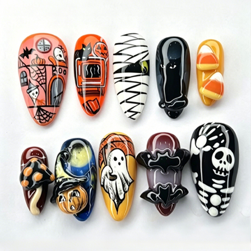 30pcs New Halloween Style Fals - Halloween Skeleton Decoration review and price