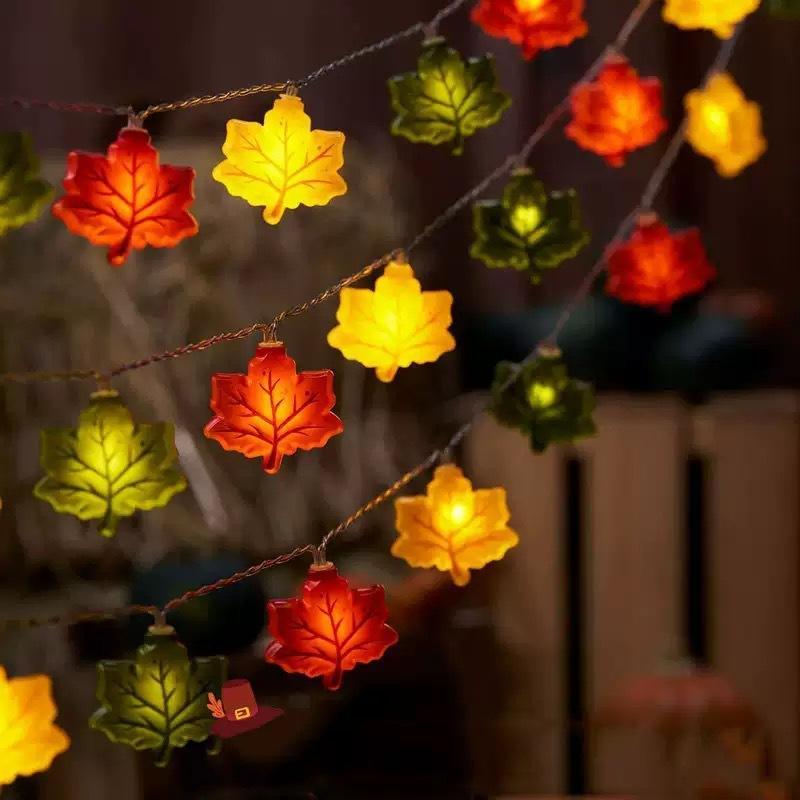 1.5m LED Leaf Pumpkin Nut Ligh - Halloween Pumpkin Decor Led review and price