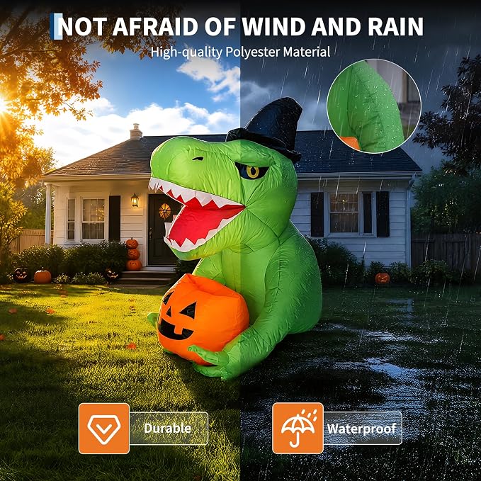 135cm  Halloween Inflatables O - Halloween Pumpkin Decor Led review and price