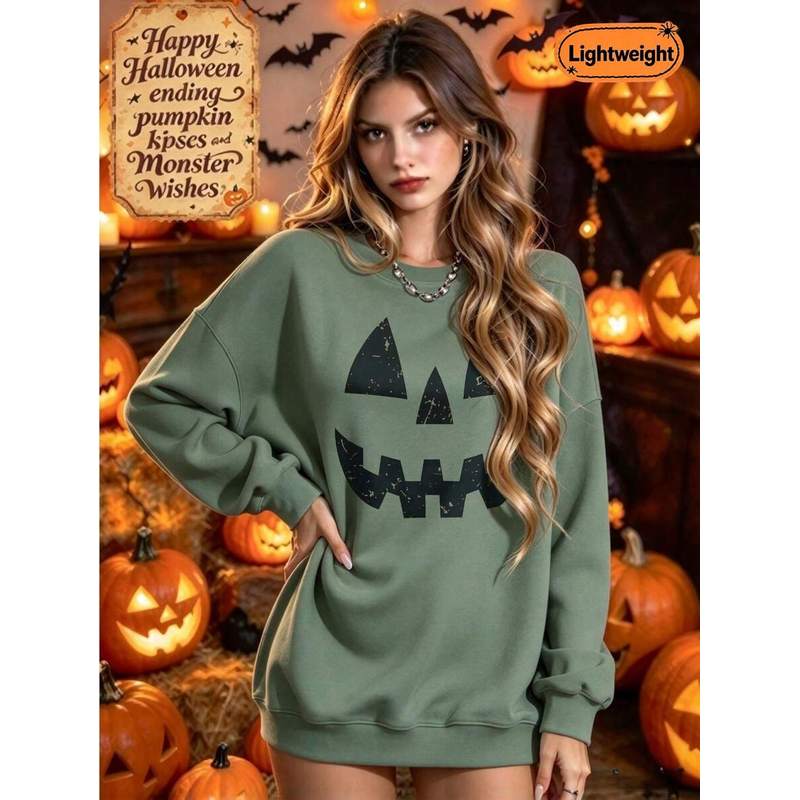 Women’s Plus-Size Halloween Pu - Pumpkin Lantern Halloween review and price