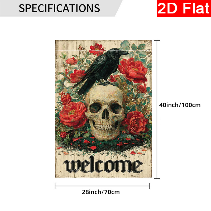 2D Flat - 2D Flat Halloween We - Halloween Skeleton Decoration review and price