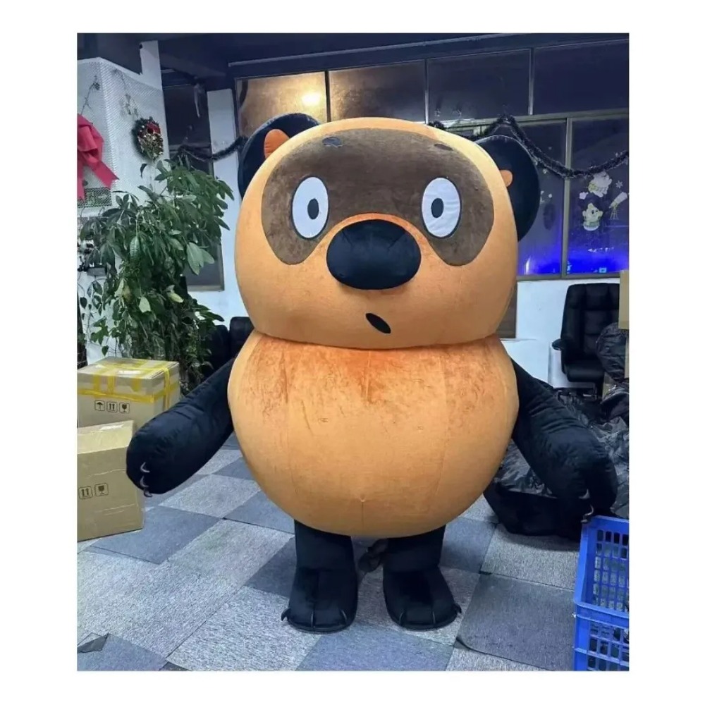 Inflatable Bear Mascot Costume - Halloween Costume Adult review and price