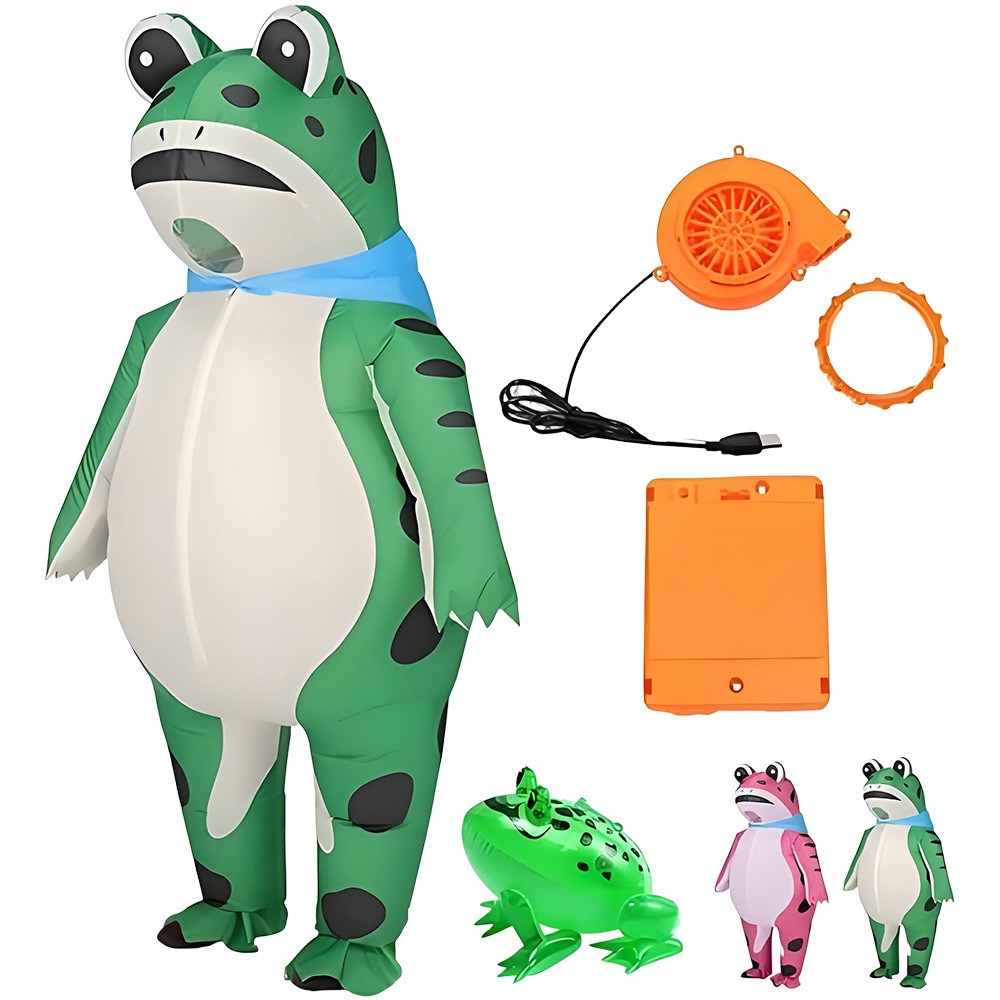 ZOETOPKID Inflatable Frog Cosp - Halloween Costume Adult review and price