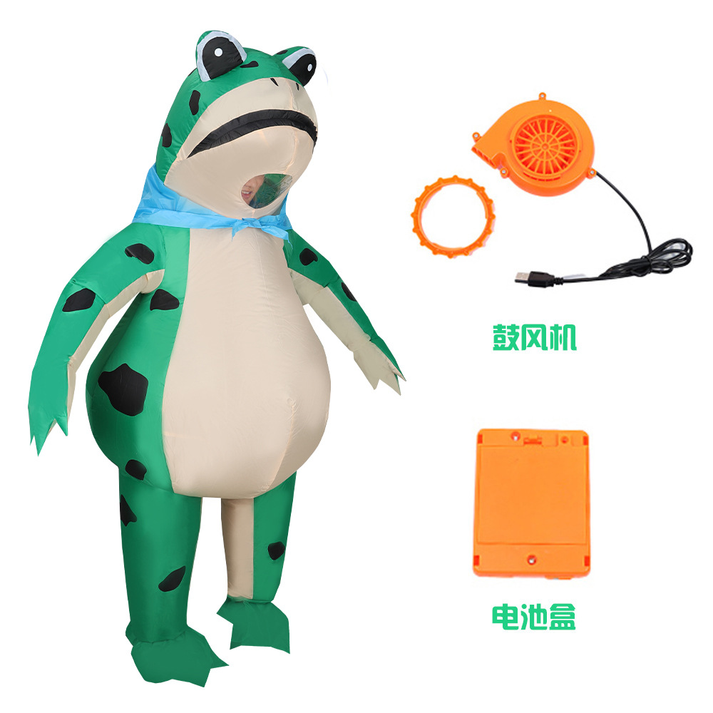 ZOETOPKID Inflatable Frog Cosp - Halloween Costume Adult review and price