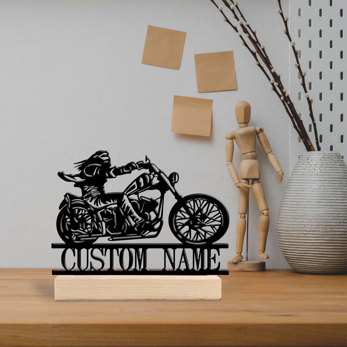1Pc Csutom Motorbicycle Rider  - Halloween Party Supplies review and price
