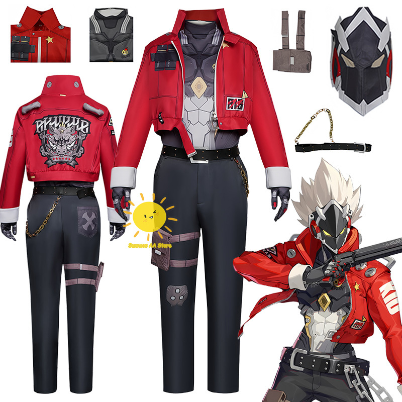 Game Billy Cosplay Zenless Zon - Halloween Costume Kids review and price